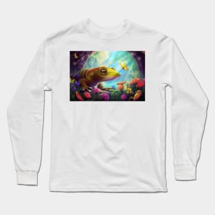 Gecko Ganoderma lucidum Long Sleeve T-Shirt